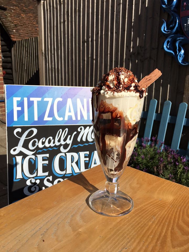 Locally made ice cream Midhurst